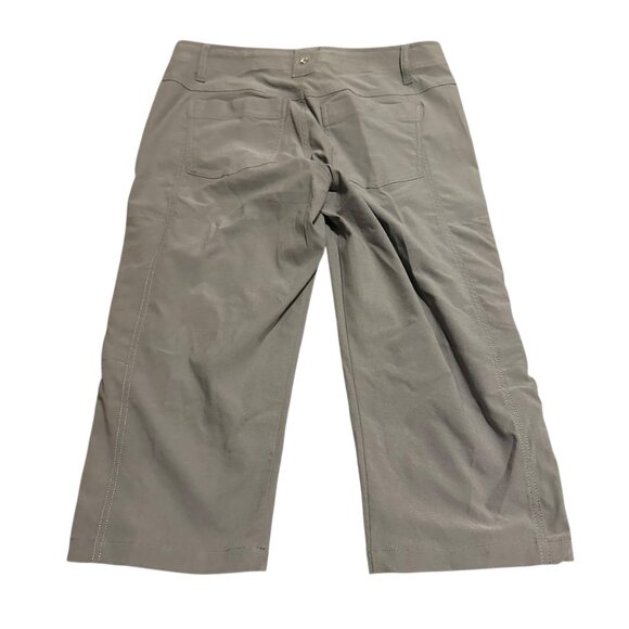 Kuhl Grey Bermuda Shorts Adjustable Length Pull Tab Outdoor Hiking Casual Sz 6 - Picture 7 of 11